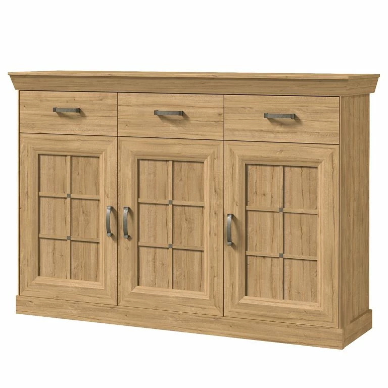 loftscape Ridgevalley Buffet Boolamore III – Imitation chêne