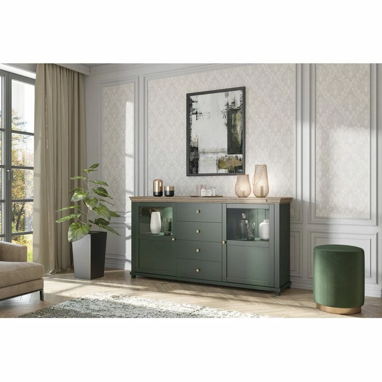 Loftscape Ridgevalley Buffet Emmanuela I – Vert Foncé
