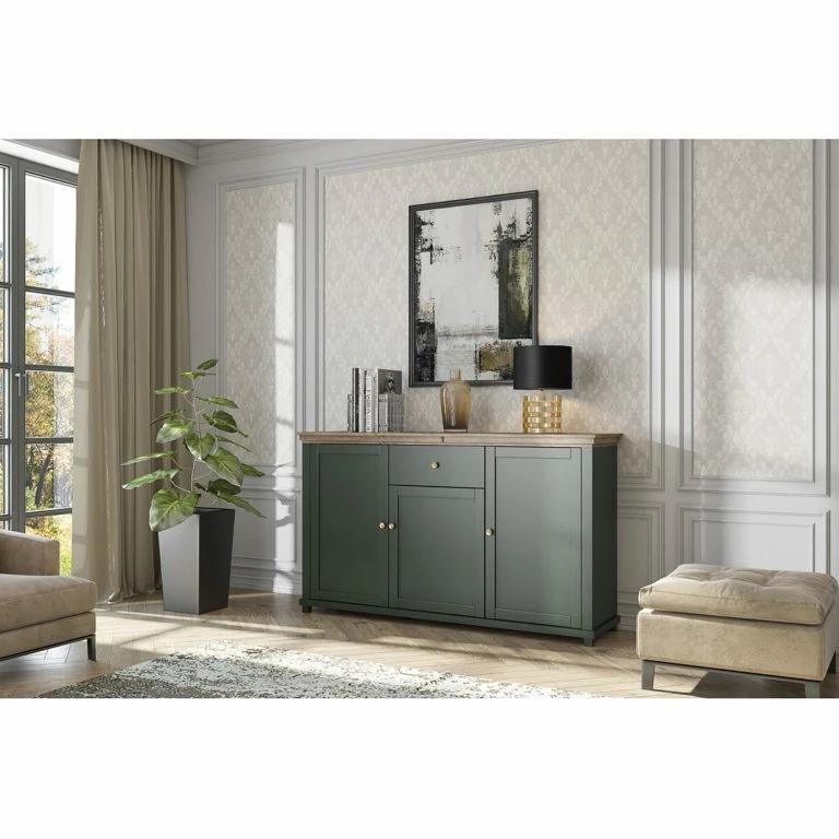 Loftscape Ridgevalley Buffet Emmanuela II – Vert Foncé