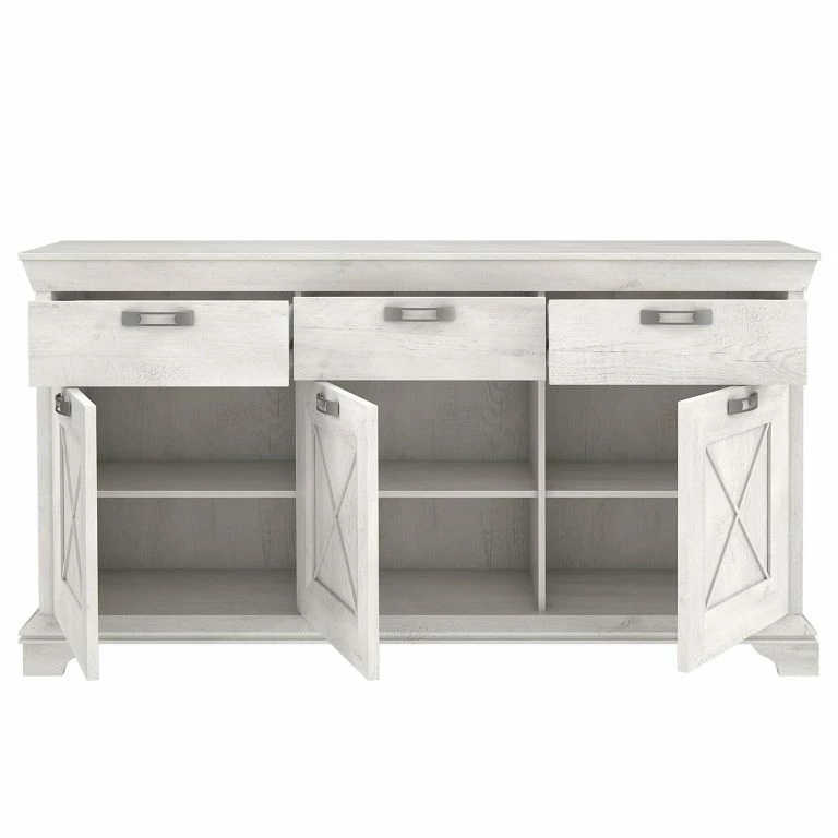Loftscape Ridgevalley Buffet Kimbark I – Imitation Pin Blanc