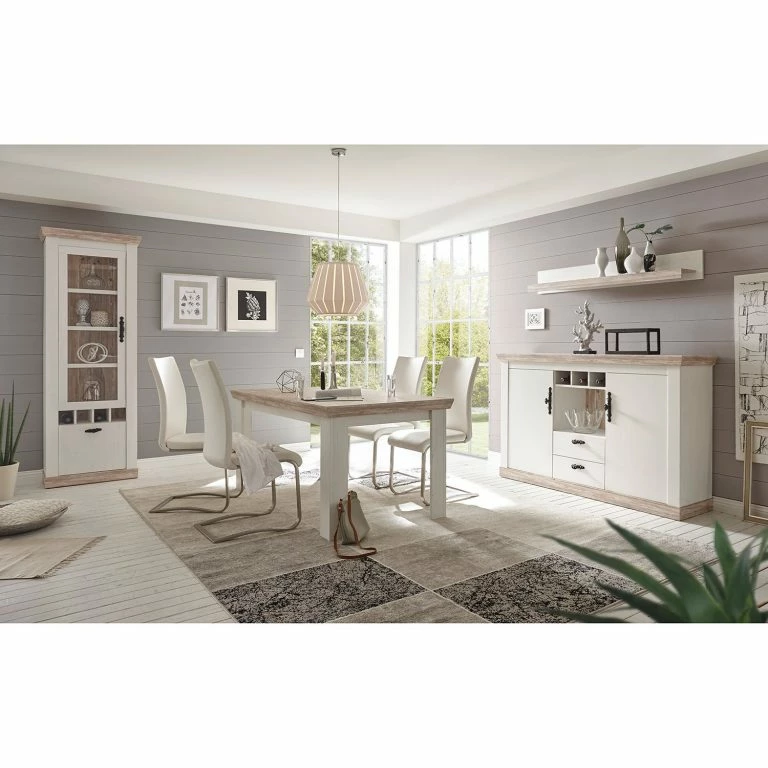 Loftscape Ridgevalley Buffet Lewk – Imitation Pin Blanc / Imitation Pin
