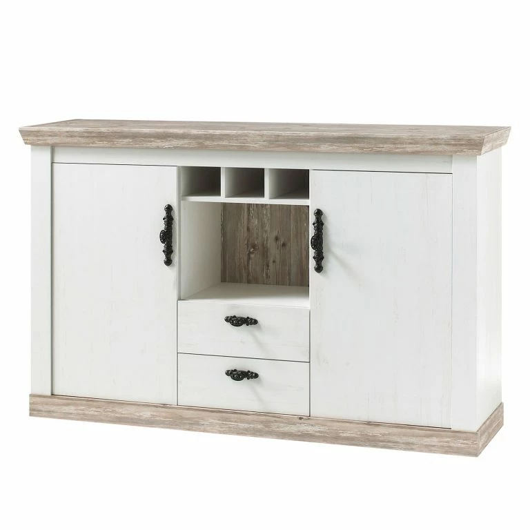 loftscape Ridgevalley Buffet Lewk – Imitation pin blanc / Imitation pin
