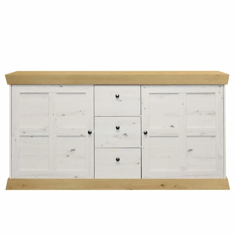 Loftscape Ridgevalley Buffet Maiossa I – Imitation Pin Blanc / Imitation Chêne De Navarra