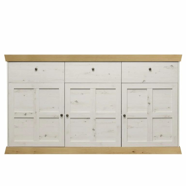 Loftscape Ridgevalley Buffet Maiossa II – Imitation Pin Blanc / Imitation Chêne De Navarra