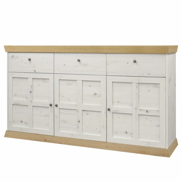loftscape Ridgevalley Buffet Maiossa II – Imitation pin blanc / Imitation chêne de Navarra