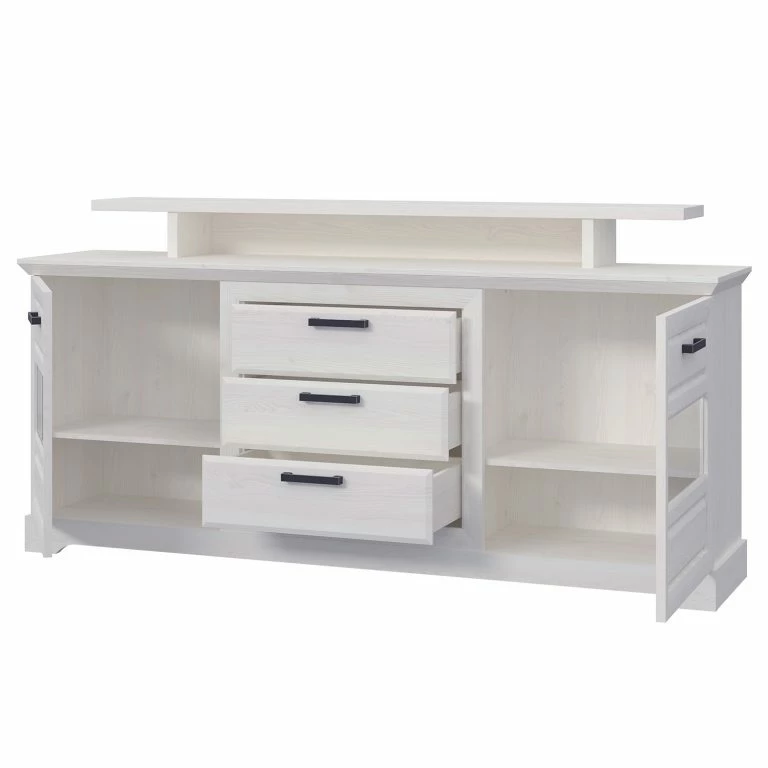 Loftscape Ridgevalley Buffet New Dessa II – Imitation Pin Blanc