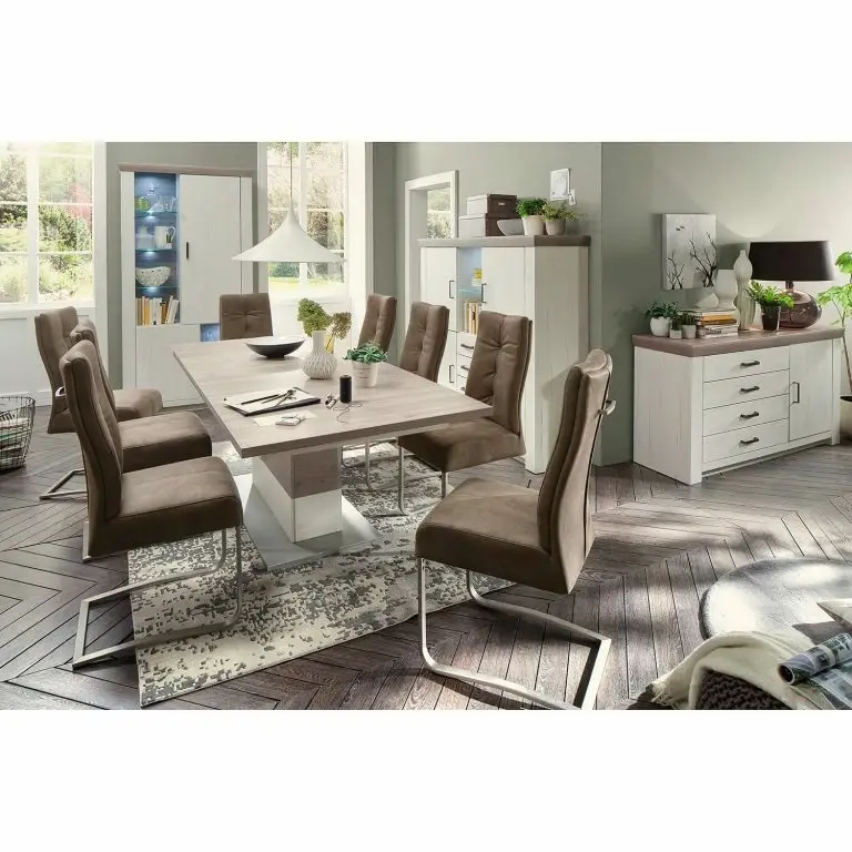Loftscape Ridgevalley Buffet Pontile I – Imitation Pin Aurélio / Imitation Chêne Nelson