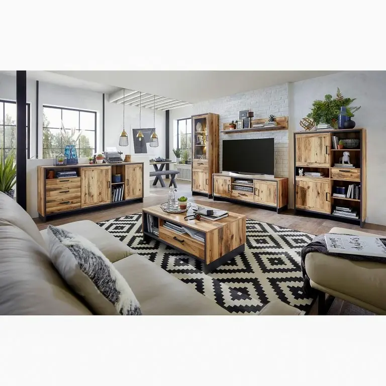 Loftscape Ridgevalley Buffet Priay – Imitation Mélèze / Graphite