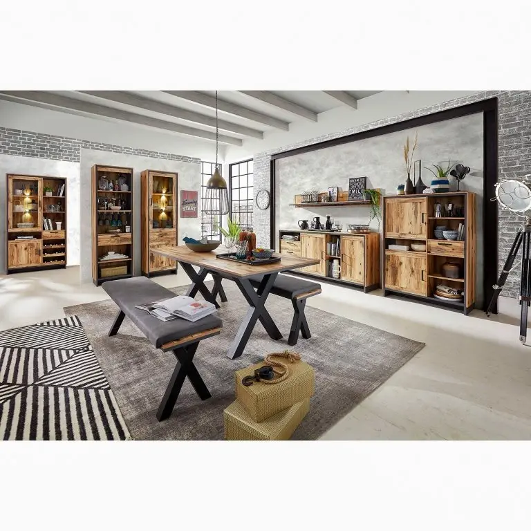 Loftscape Ridgevalley Buffet Priay – Imitation Mélèze / Graphite