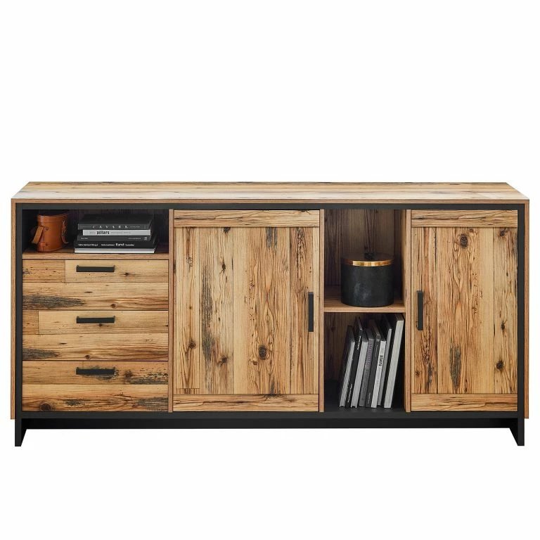 loftscape Ridgevalley Buffet Priay – Imitation mélèze / Graphite