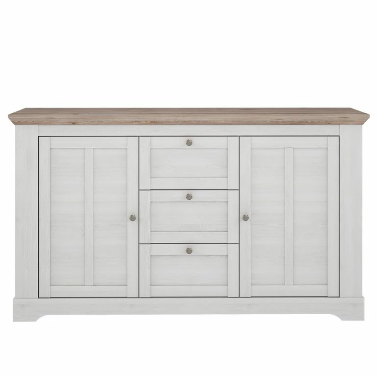 Loftscape Ridgevalley Buffet Sandvik I – Imitation Chêne Blanc / Imitation Chêne Nelson