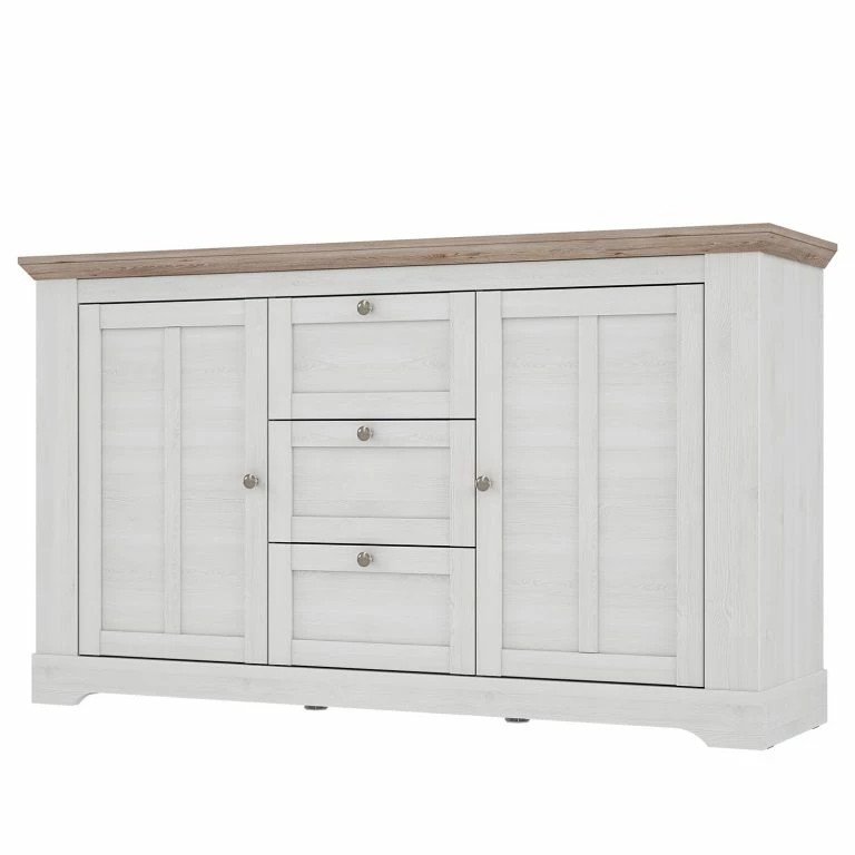 loftscape Ridgevalley Buffet Sandvik I – Imitation chêne blanc / Imitation chêne Nelson