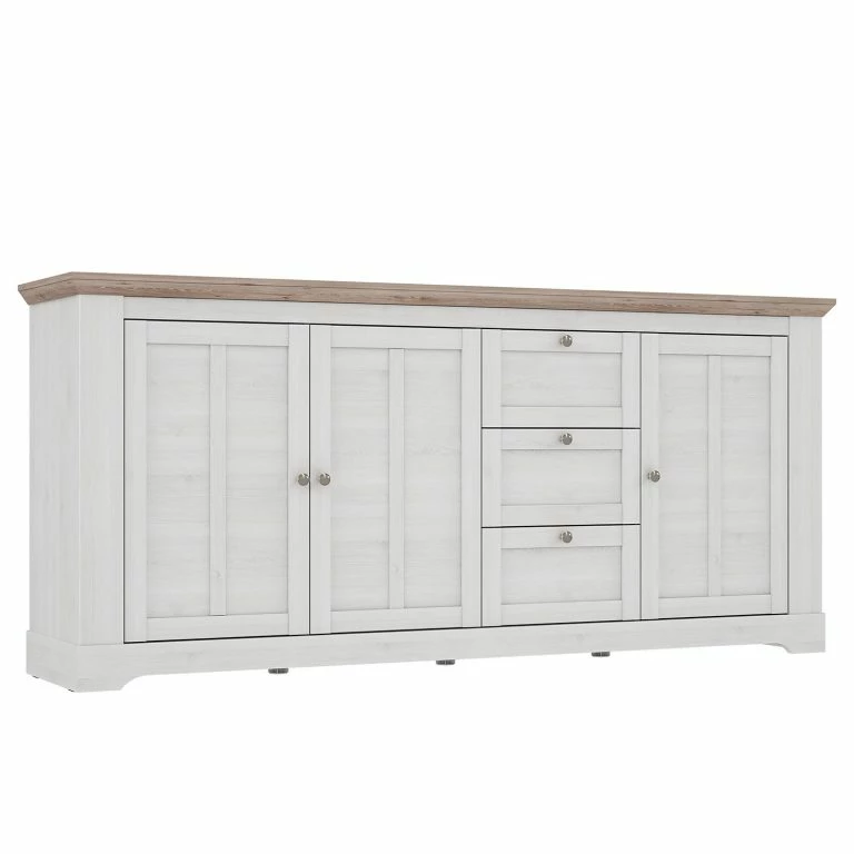 loftscape Ridgevalley Buffet Sandvik II – Imitation chêne blanc / Imitation chêne Nelson