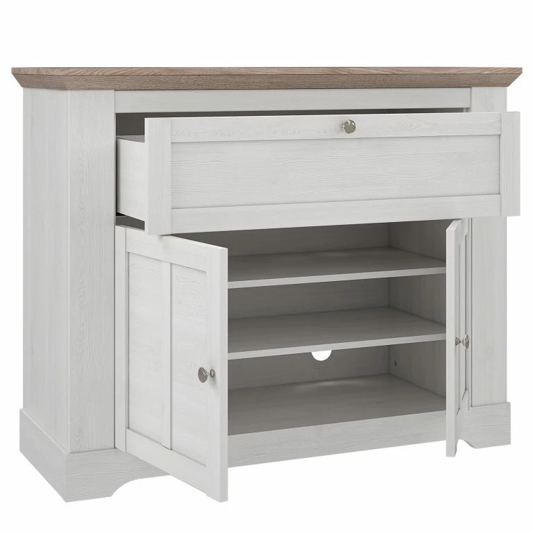 Loftscape Ridgevalley Buffet Sandvik – Imitation Chêne Blanc / Imitation Chêne Nelson