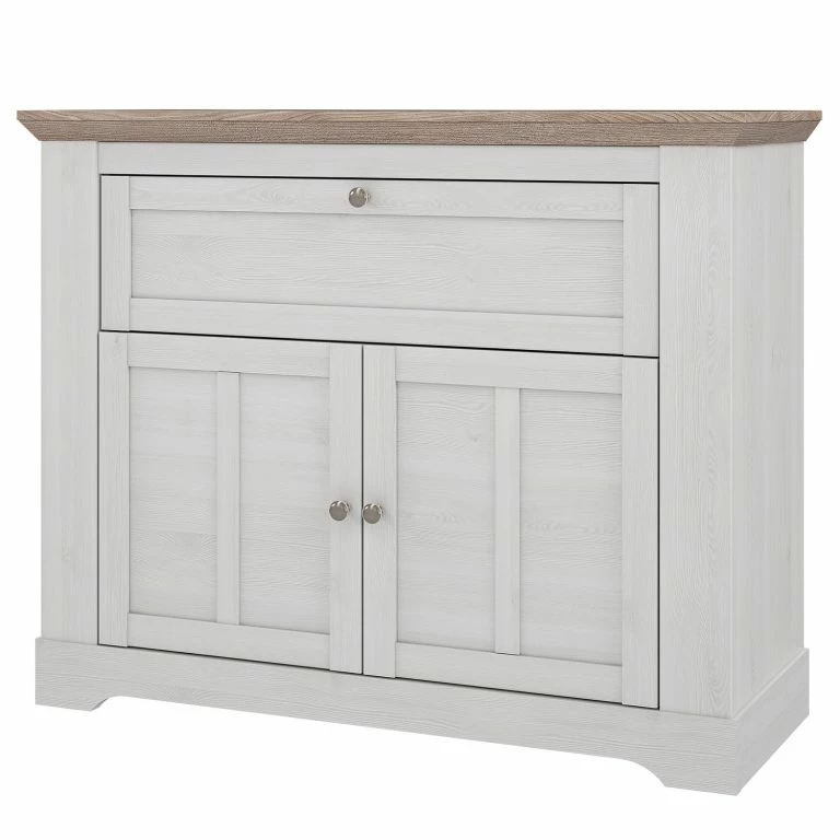 loftscape Ridgevalley Buffet Sandvik – Imitation chêne blanc / Imitation chêne Nelson