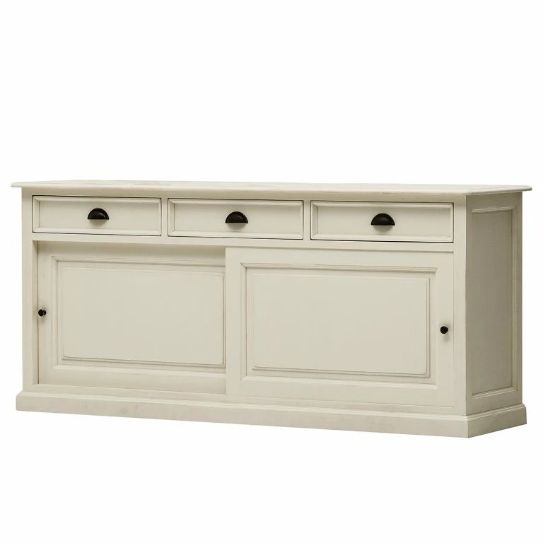 loftscape Ridgevalley Buffet Sollerön I – Pin blanc / Noir