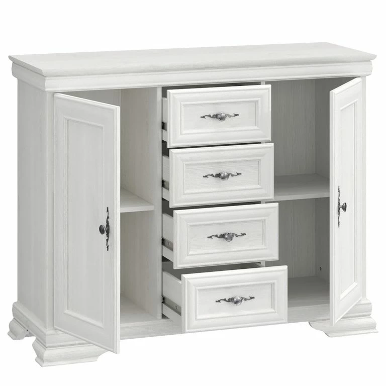 Loftscape Ridgevalley Buffet Summerbrook – Imitation Chêne Blanc