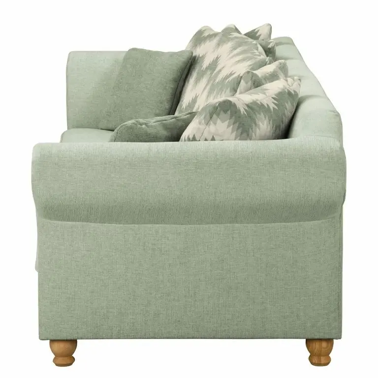 Loftscape Ridgevalley Canapé Colares (3 Places) – Tissu – Gris Menthe