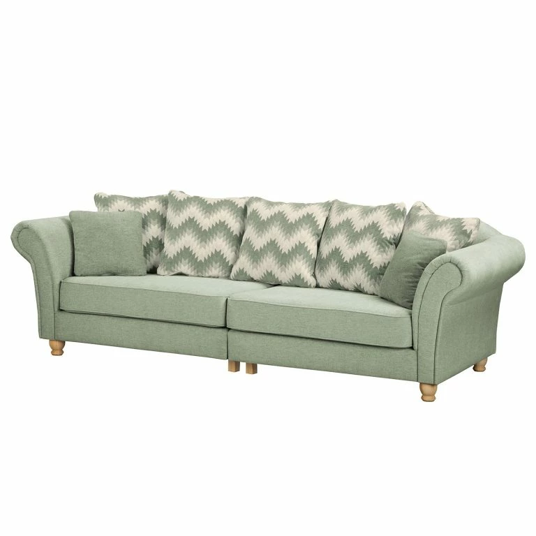 loftscape Ridgevalley Canapé Colares (3 places) – Tissu – Gris menthe