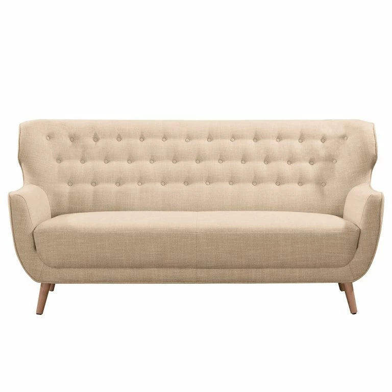 Loftscape Ridgevalley Canapé Mansac (3 Places) – Tissage à Plat – Tissu Gila: Beige
