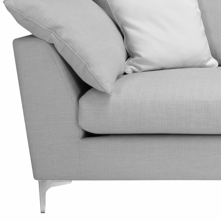 Loftscape Ridgevalley Canapé Wiers (2 Places) – Tissu – Gris Clair