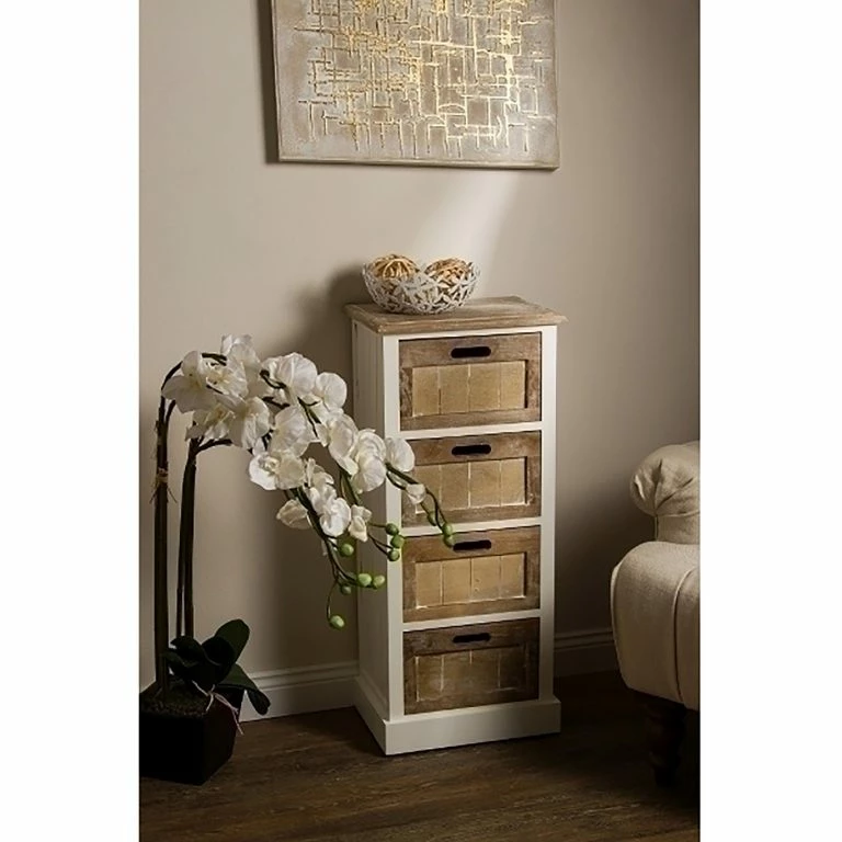 Loftscape Ridgevalley Commode Beauvain – Paulownia Massif – Marron