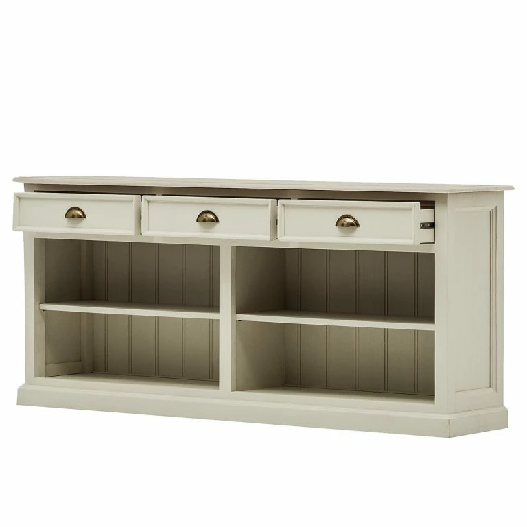 Loftscape Ridgevalley Commode Sollerön II – Pin Blanc / Laiton