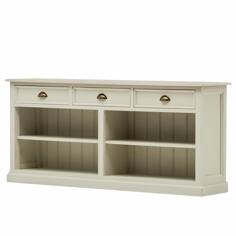loftscape Ridgevalley Commode Sollerön II – Pin blanc / Laiton