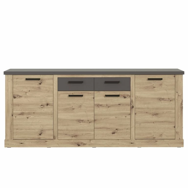 Loftscape Ridgevalley Enfilade Moro II – Imitation Chêne Artisan / Gris