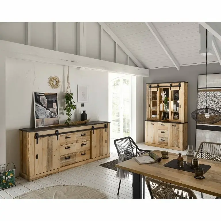 Loftscape Ridgevalley Enfilade Shutter II – Imitation Chêne