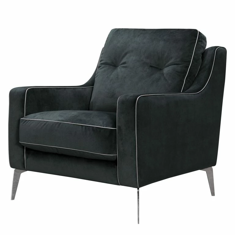 loftscape Ridgevalley Fauteuil Jarinu – Tissu – Anthracite
