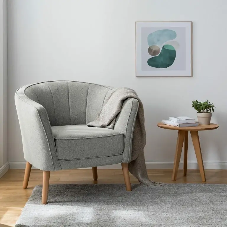 Loftscape Ridgevalley Fauteuil Tarco – Tissu Voer: Gris