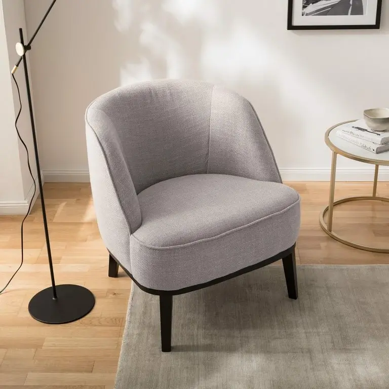 Loftscape Ridgevalley Fauteuil Voiteur – Tissu Noela: Gris Clair