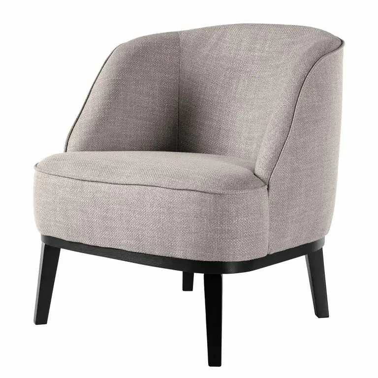 loftscape Ridgevalley Fauteuil Voiteur – Tissu Noela: Gris clair
