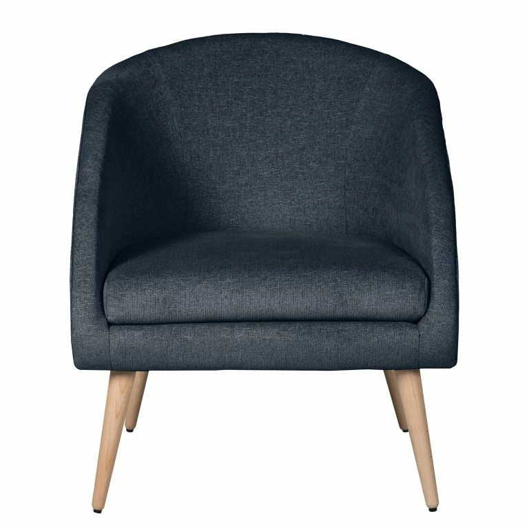Loftscape Ridgevalley Fauteuil Volonne – Tissu Nere: Bleu Marine