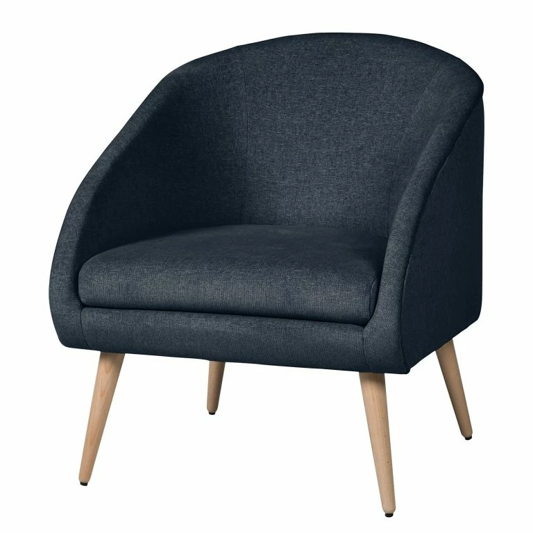 loftscape Ridgevalley Fauteuil Volonne – Tissu Nere: Bleu marine