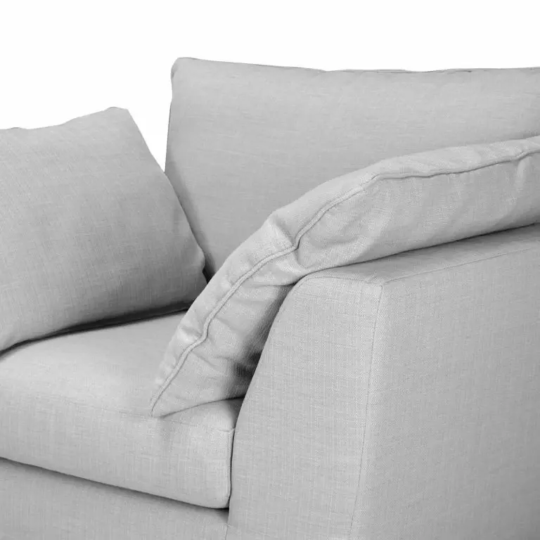 Loftscape Ridgevalley Fauteuil Wiers – Tissu – Gris Clair