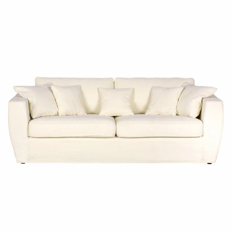 Loftscape Ridgevalley Grand Canapé – Montargil I Tissu – Crème