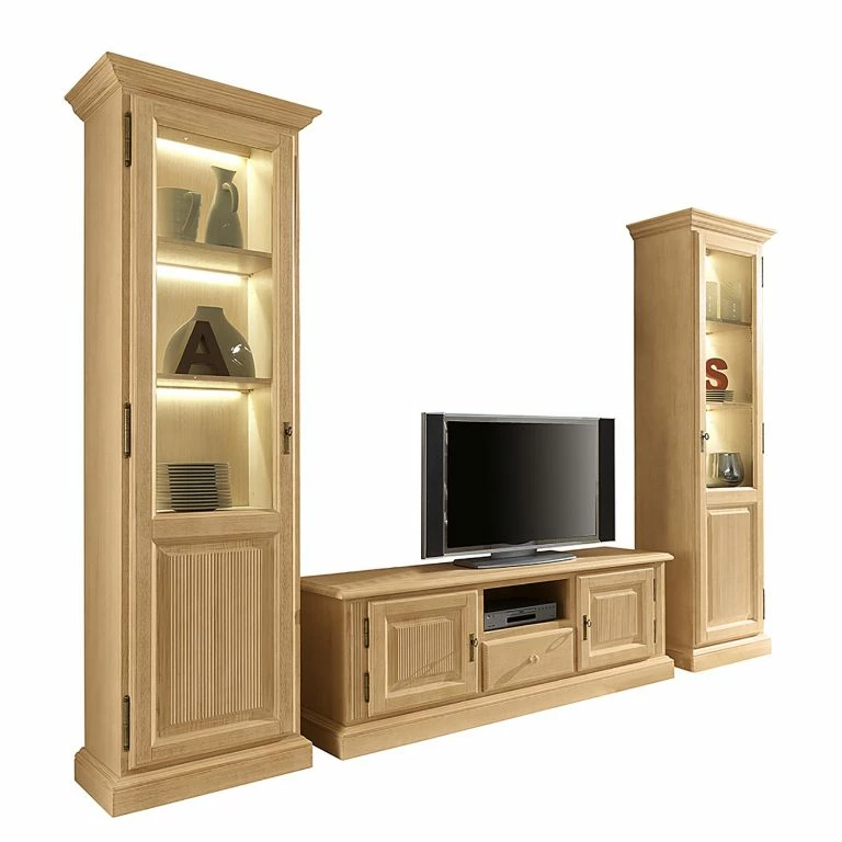 Loftscape Ridgevalley Meuble TV Breddin I – Pin Parasol Massif