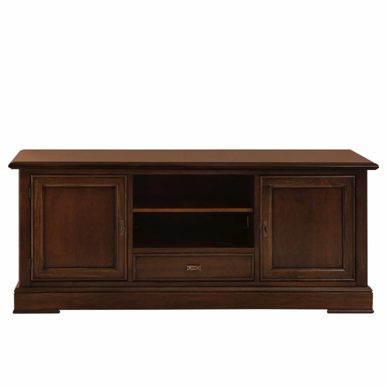 Loftscape Ridgevalley Meuble TV Brieux I – Partiellement En Tulipier Massif – Tulipier Ancien