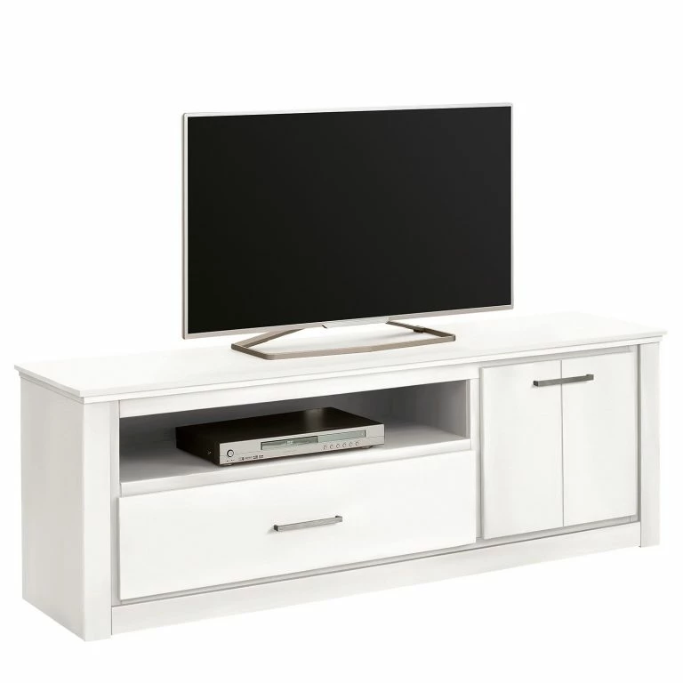 loftscape Ridgevalley Meuble TV Crottet – Pin massif – Blanc