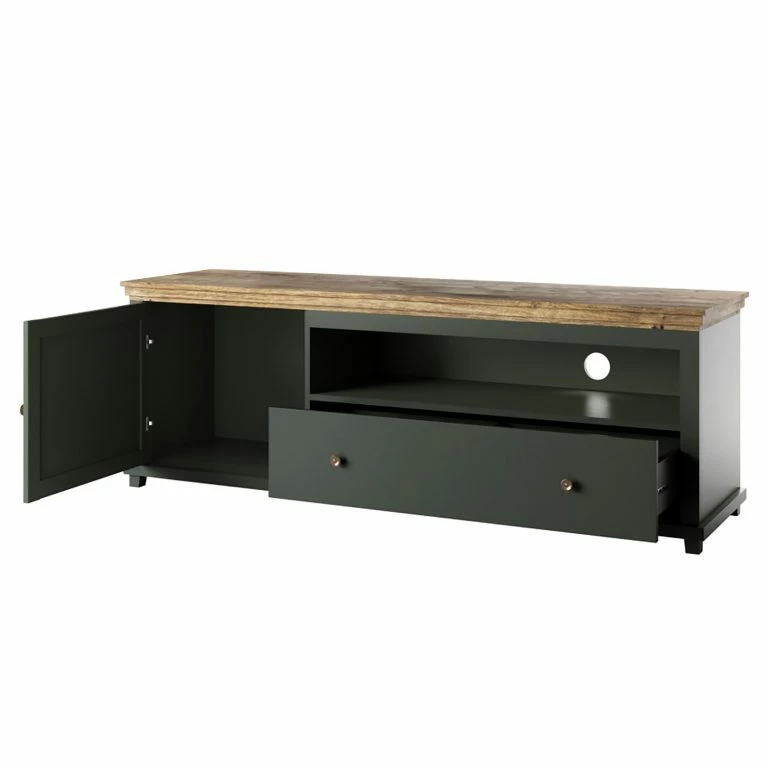 Loftscape Ridgevalley Meuble TV Emmanuela – Vert Foncé