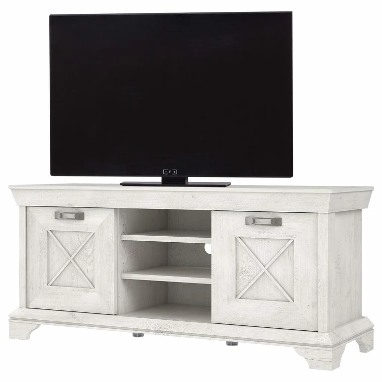 loftscape Ridgevalley Meuble TV Kimbark II – Imitation pin blanc