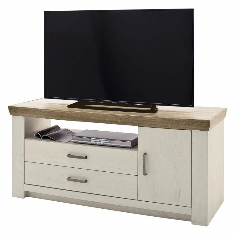 loftscape Ridgevalley Meuble TV Pontile I – Imitation pin Aurélio / Imitation chêne Nelson