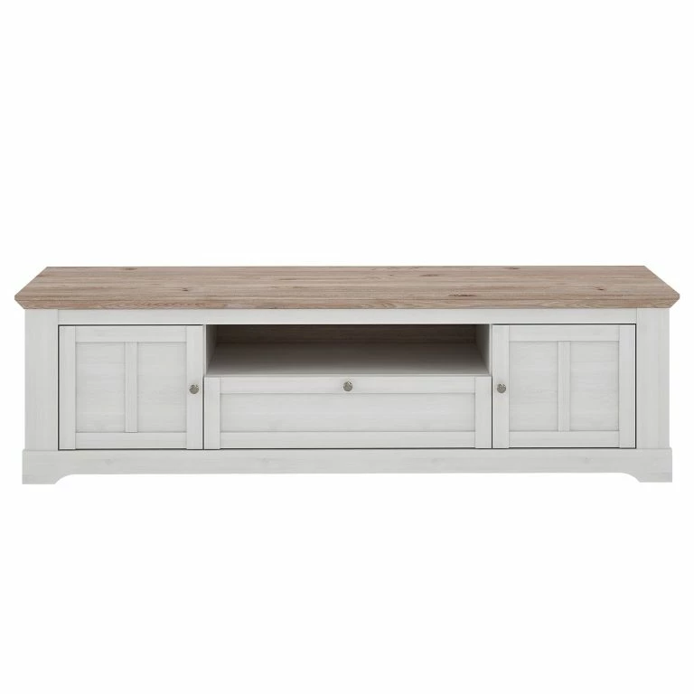 Loftscape Ridgevalley Meuble TV Sandvik I – Imitation Chêne Blanc / Imitation Chêne Nelson