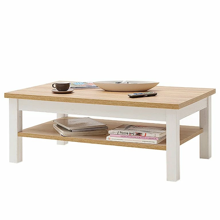 Loftscape Ridgevalley Table Basse Arez – Pin Blanc / Chêne