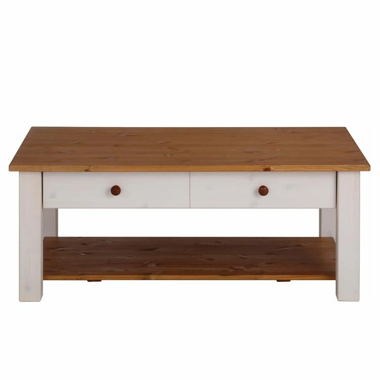 Loftscape Ridgevalley Table Basse Johvi – Pin Massif – Epicéa Blanc / Epicéa Ambre Jaune – Largeur : 100 Cm