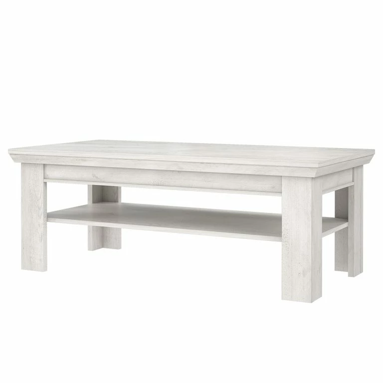 loftscape Ridgevalley Table basse Kimbark – Imitation pin blanc