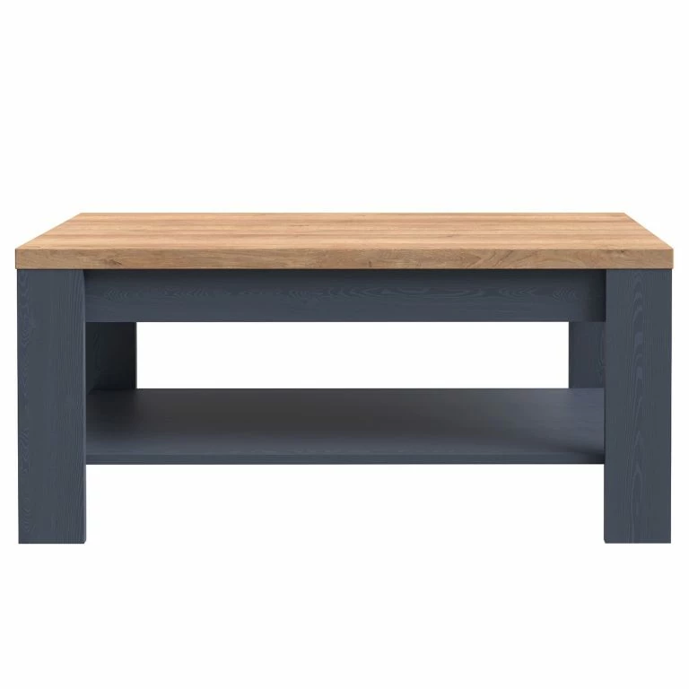 Loftscape Ridgevalley Table Basse Vassia – Imitation Chêne Navy / Imitation Chêne Riviera