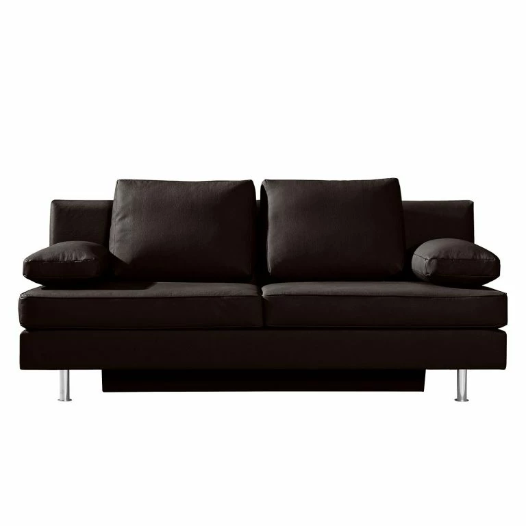 Loftscape Roomscape Canapé Convertible Emmanuela – Cuir Véritable Marron